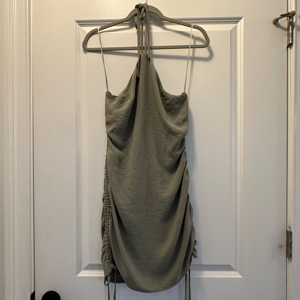 Le Lis Olive Green Dress